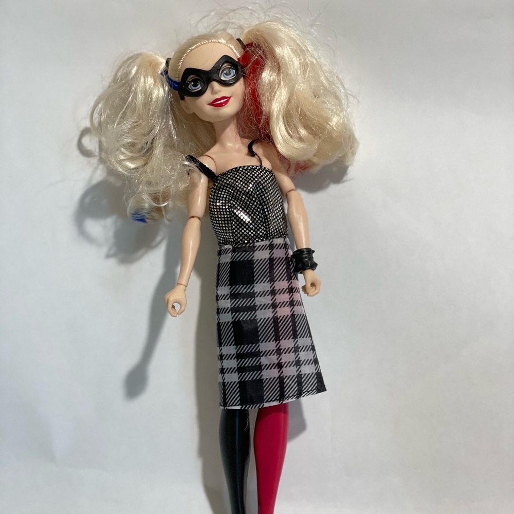 Harley Quinn Barbie doll DC Mattel